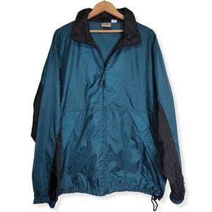 𝅺Vintage R&R Teal Green Windbreaker